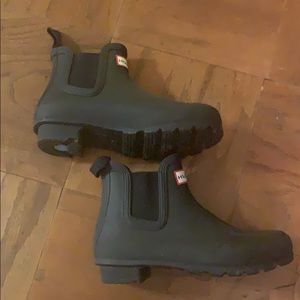 HUNTER CHELSEA BOOT - black - size 6